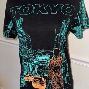 Fresh Laundry Tokyo Skyline Graphic Tee – Size S